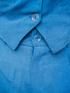 Tailored Linen Ensemble Blue